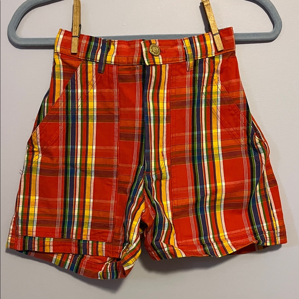 Big Bud Press plaid Work Short